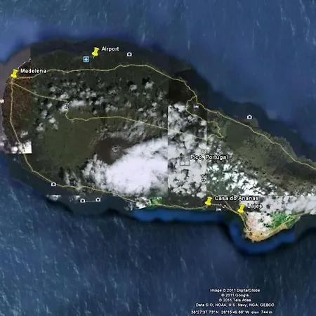 Casa Do Ananas, Cliff-Top/Ocean-Front Villa, Pico Lajes do Pico Exterior photo